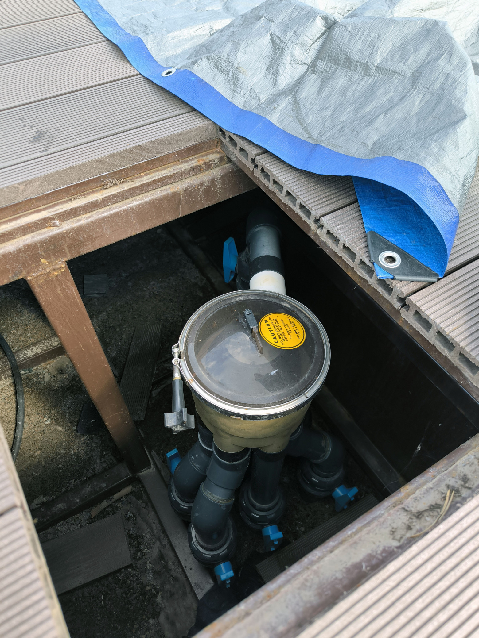 Распределительный узел для системы самоочистки