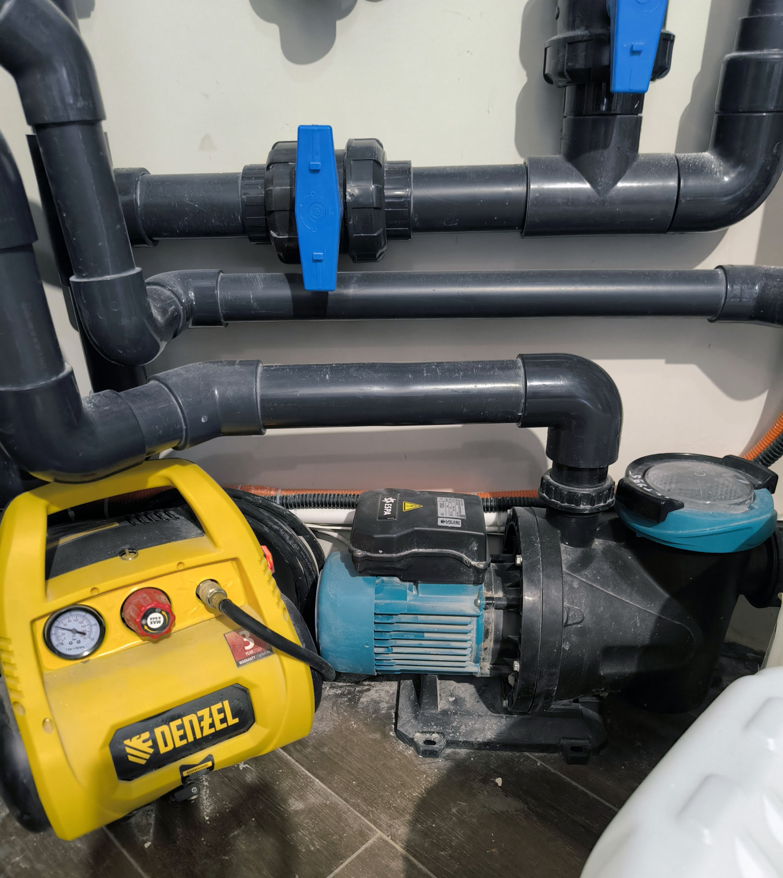 Рециркуляционный насос и компрессор